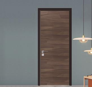 2019年流行款式鑫順來X-2440雕花描色實木復合烤漆門