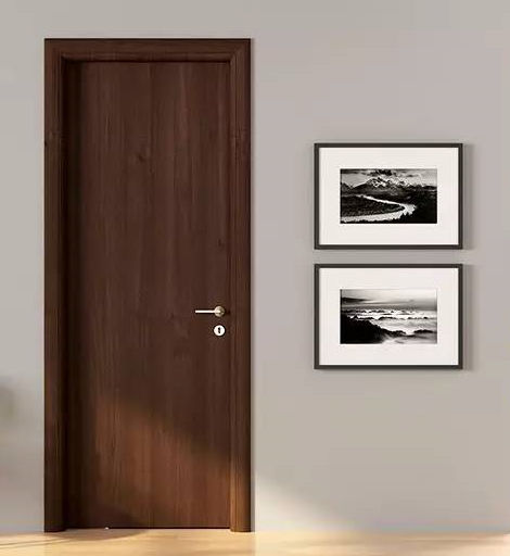 廠價(jià)熱賣愉心X-4031平開雕花橡木烤漆門