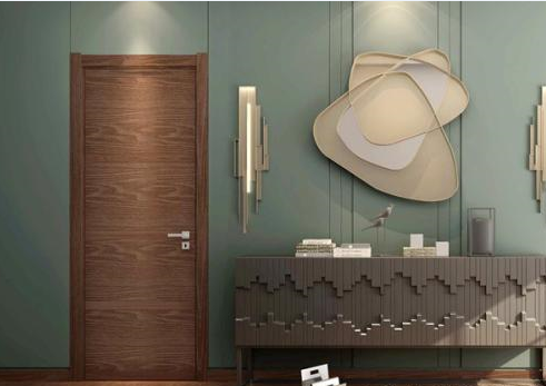 新品上市愉心X-7001橫貼實(shí)木烤漆門