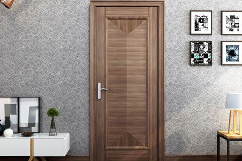 廠家新款愉心X-4085拼貼外扣實(shí)木烤漆門