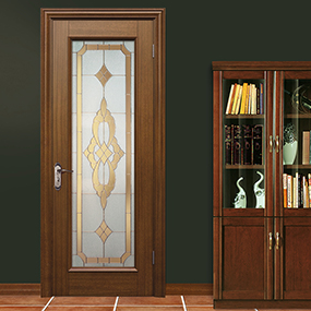 廠價直銷鑫順來X-6018平開實(shí)木烤漆門