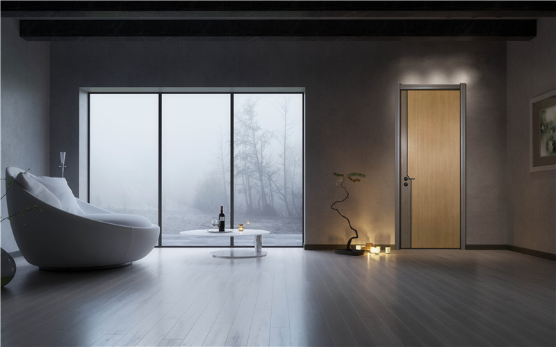 廠價(jià)直銷鑫順來X-6091平開實(shí)木烤漆門